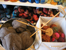 Inish Knits Rovings and Drop Spindles