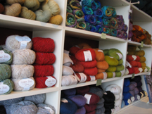 Inish Knits Wall of Yarn