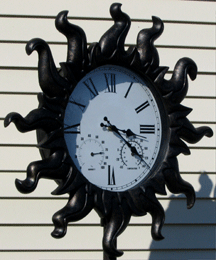 Village Inn South Garden Clock